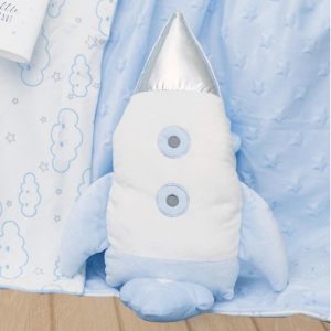 Baby Cradle Blanket Set Toy Rocket