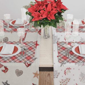 Christmas Tablecloth Tartan