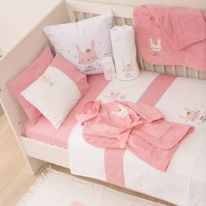 Baby Towels Set 2Pcs Kitty White