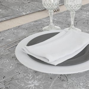 Squared Tablecloth Dandelion Grey