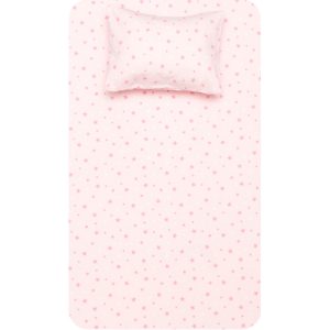 Bedsheet Flannel Set Little Stars Pink