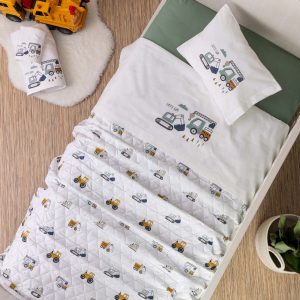 Cotbed Baby Bedspread Crane