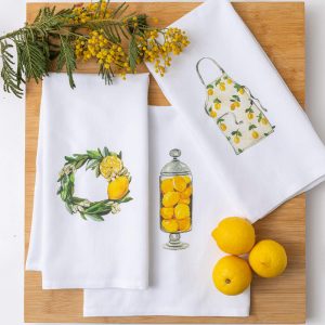 Kitchen Towels Lemon Set 3Pcs