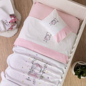 Cotbed Baby Bedsheets Set Swing