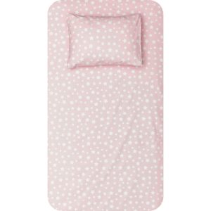 Bedsheet Stars Single Size Pink