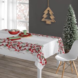 Christmas Tablecloth Christmas House